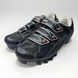 Pearl Izumi MTB5770 Cycling Shoes Womens 7.5 EU 39 Black w/Shimano SM-SH51 Cleat